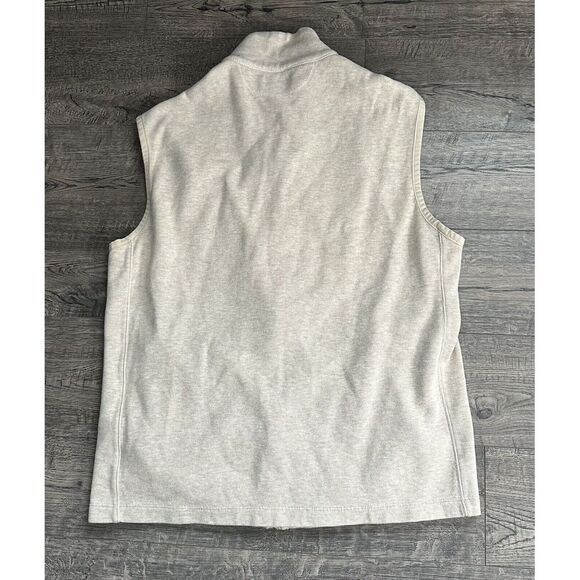 Ralph Lauren Polo Sweater‎ Vest Mens Large Beige Cardigan Full Zip Sleeveless L - Picture 7 of 7